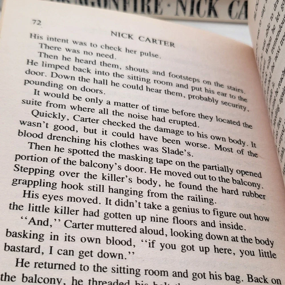 Nick Carter Killmaster Paperback Lot 4 Books 228 232 234 235 Spy Action Good